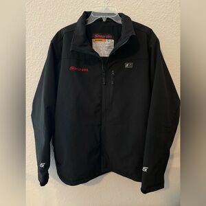 Snap On Performance Jacket in Black with Red Accents HEATED Sz XL Men’s